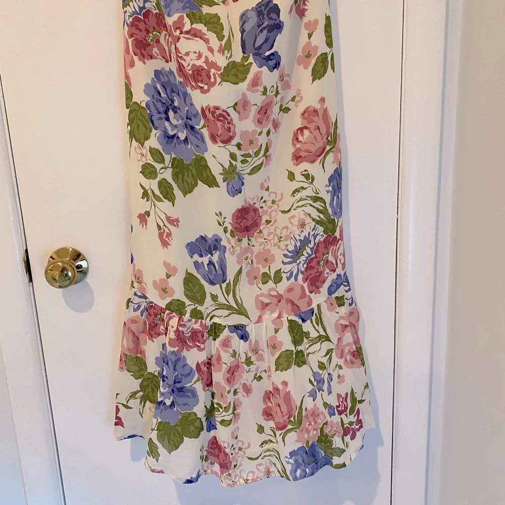 Reformation Riya Cutout Floral Print Midi Dress - Picture 7 of 10